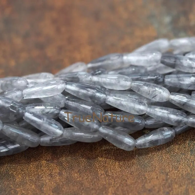 Mixed Stones Faceted Tear Drop Loose Beads