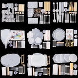 Mixed Style Jewelry Epoxy Resin Mold Kit Set