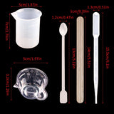 Mixed Style Jewelry Epoxy Resin Mold Kit Set