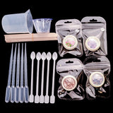 Mixed Style Jewelry Epoxy Resin Mold Kit Set