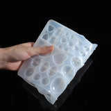 Epoxy Resin Molds Set Silicone Mold UV Casting Tools Clay for DIY Jewelry Making