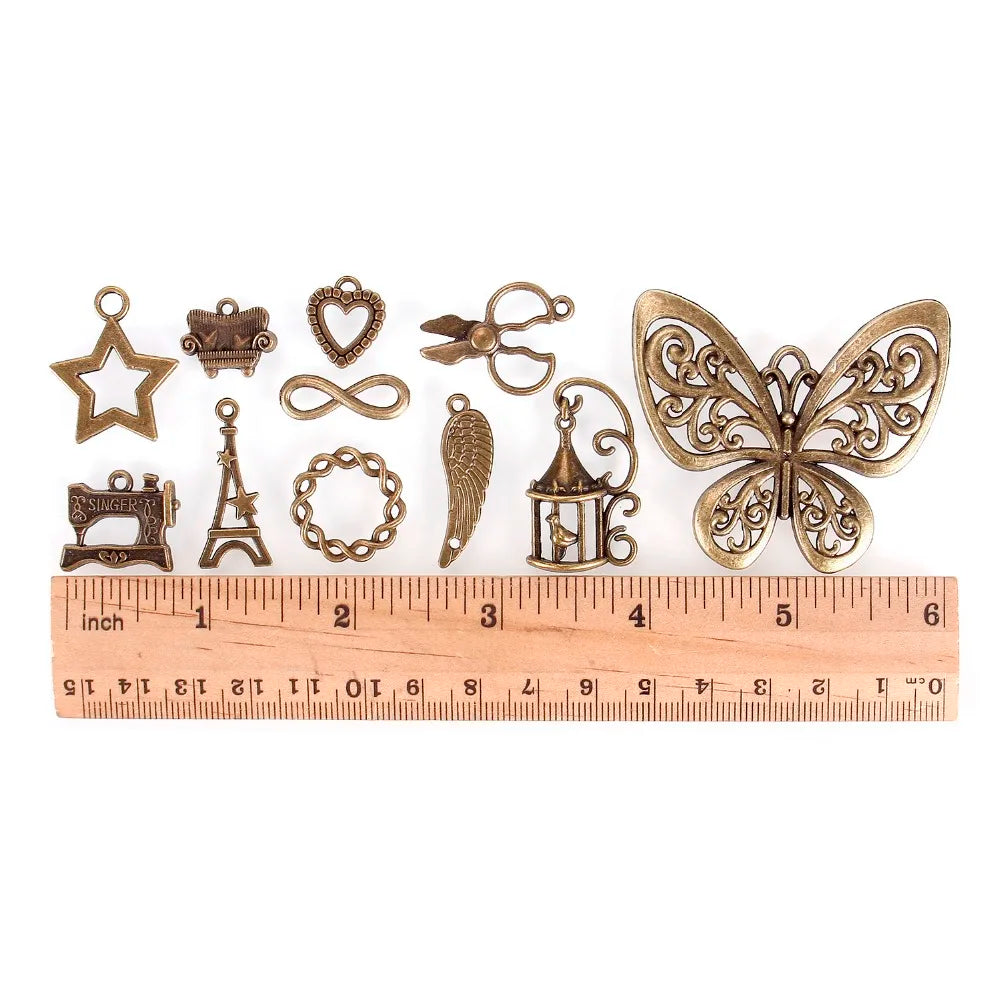 Antique Bronze Charms Alloy Pendant for Jewelry Making DIY