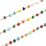2.5mm Glass Beads Necklace Chains Bulk for DIY Jewelry Making