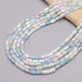 Mixed-color Faceted Square Shape Crystal Glass Beads for DIY Jewelry Making