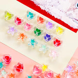 Acrylic Drop Oil Love Stars Beads DIY Beaded Material