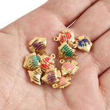 Stainless Steel Fish Charms Pendant Findings for Jewelry Making