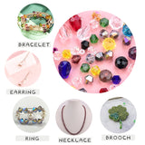 Mixed Shape Glass Beads Crystal Charms Loose Spacer Bicone Beads Seedbeads
