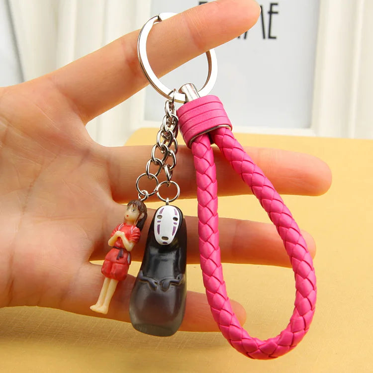 Spirited Away Chihiro Ogino PVC Doll Keychain