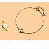 925 Silver Space Planet Bracelet for Women - Wife Gift