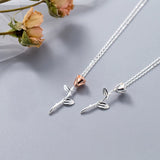 Rose Pendant Necklace for Women