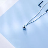 925 Silver Beads Pendant Necklace for Women