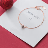 925 Silver Elk Crystal Bracelet Bangle Women Jewelry Gift