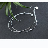 Double Layer Beaded Bracelet for Women