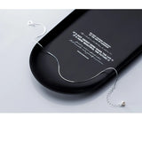 925 Silver Snake Chain Pearls Anklet for Women