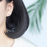 MloveAcc 925 Silver Christmas Tree Stud Earrings for Kids