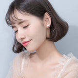 MloveAcc 925 Silver Pig Stud Earrings Gift For Girls Kids Lady