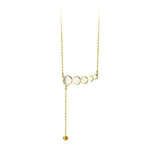 MloveAcc 925 Silver Shell Bead Choker Necklace for Women