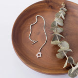 925 Silver Star Charm Bracelet Women