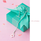 925 Silver Star Charm Bracelet Women