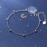 MloveAcc Bead Chain Bracelet Sterling Silver 925 Chain Bracelets for Women
