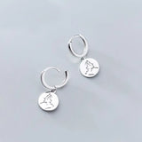 MloveAcc Round Silver Hoop Earrings 925 Sterling Silver Circle Earrings