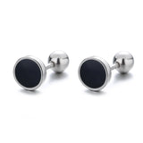 MloveAcc Star 925 Sterling Silver Screw Stud Earrings for Women Girls