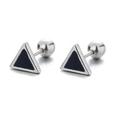 MloveAcc Star 925 Sterling Silver Screw Stud Earrings for Women Girls