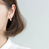 925 Silver Pearl Drop Earrings Simulated Pearl Jewelry