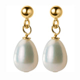 925 Silver Pearl Drop Earrings Simulated Pearl Jewelry