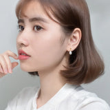 925 Silver Pearl Drop Earrings Simulated Pearl Jewelry