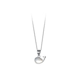 MloveAcc 925 Silver Shell Dolphin Pendant Necklace Women Girls Gift