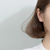 MloveAcc 925 Silver Giraffe Ear Cuff Clip Earring for Teen Girl