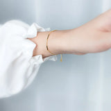 MloveAcc 925 Silver Women Bracelet Classic Chain Link