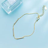MloveAcc 925 Silver Women Bracelet Classic Chain Link