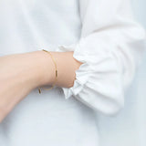 MloveAcc 925 Silver Women Bracelet Classic Chain Link