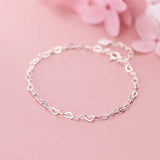 MloveAcc 925 Sterling Silver Bangles Bracelets for Women