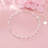 MloveAcc 925 Sterling Silver Bangles Bracelets for Women