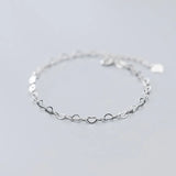 MloveAcc 925 Sterling Silver Bangles Bracelets for Women
