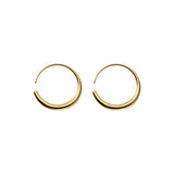 MloveAcc 925 Sterling Silver Round Hoop Earrings for Women