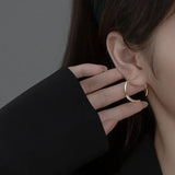 MloveAcc 925 Sterling Silver Round Hoop Earrings for Women