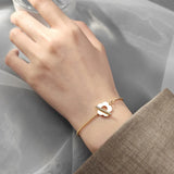 MloveAcc Silver 925 Bead Chain Bracelet Female