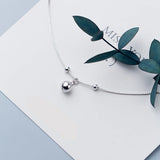 MloveAcc 925 Sterling Silver Anklet Bracelet Bead Charm for Women