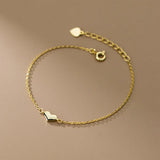 MloveAcc 925 Silver Heart Charm Bracelet for Women