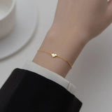 MloveAcc 925 Silver Heart Charm Bracelet for Women