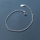 MloveAcc 925 Sterling Silver Chain Bracelet for Women