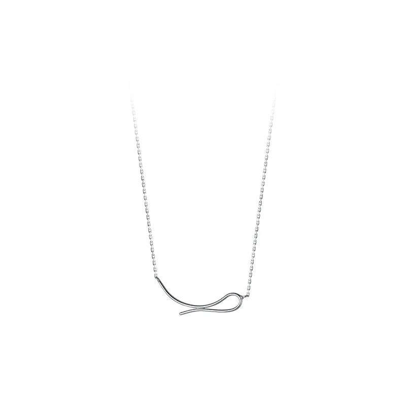MloveAcc Vintage Arc Line Chain Necklace Geometric Choker Party Jewelry