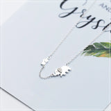 MloveAcc Elephant Necklace 925 Sterling Silver Pendants