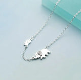 MloveAcc Elephant Necklace 925 Sterling Silver Pendants