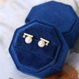 925 Silver Freshwater Pearl Stud Earring For Women