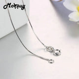 925 Silver Chain 16 Inches Fine Jewelry Box Chain Men Women